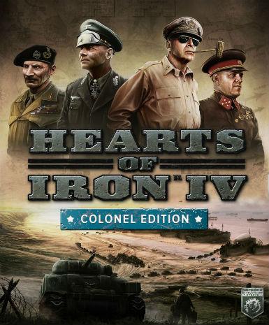 Hearts of Iron IV (Colonel Edition) Uncut, Multilanguage, Steam