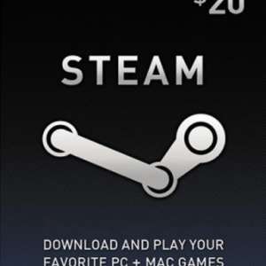 Steam Gift Card 20 EUR, Multilanguage, Steam