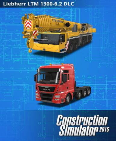 Construction Simulator 2015: Liebherr LTM 1300 6.2 (DLC), Multilanguage, Steam