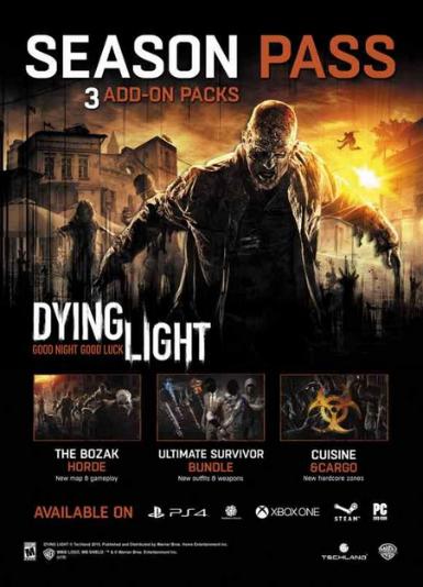 Dying Light - Season Pass (DLC), Multilanguage, Steam
