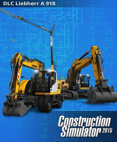 Construction Simulator 2015: Liebherr A 918 DLC, Multilanguage, Steam