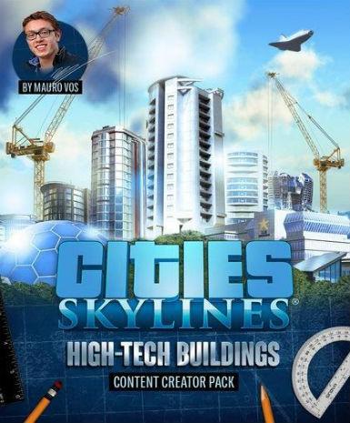 Cities: Skylines - High-Tech Buildings (DLC), Multilanguage, Steam