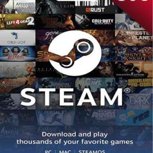 Steam Gift Card 50 EUR, Multilanguage, Steam