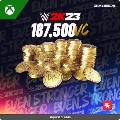 WWE 2K23: 187,500 Virtual Currency Pack for Xbox Series X|S - Xbox Series X|S