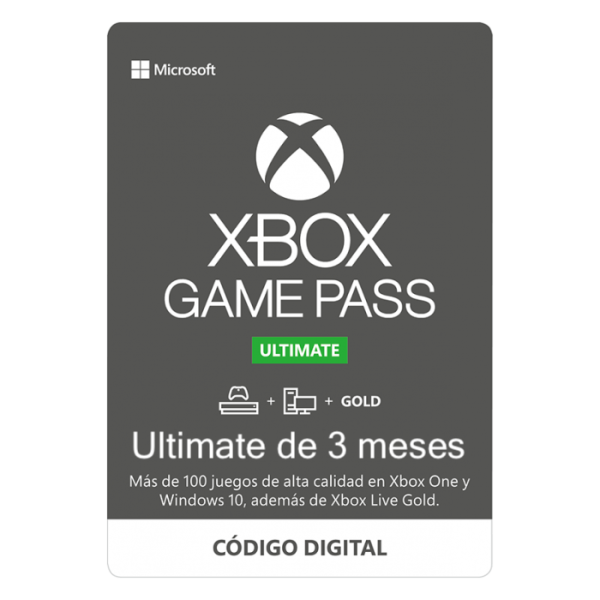 Xbox game pass ultimate 3 meses - Xbox One - CHILE - Solo para Miembros