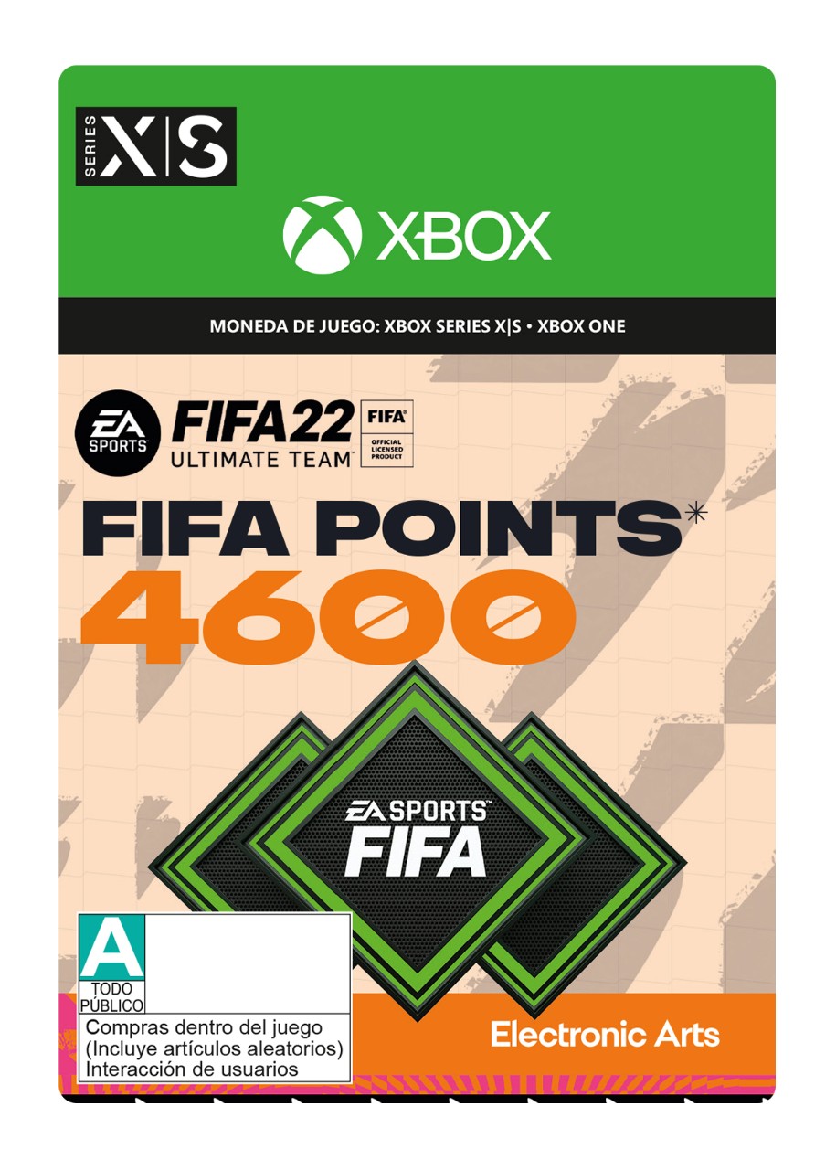 FIFA 22: 4600 FIFA Points - Xbox