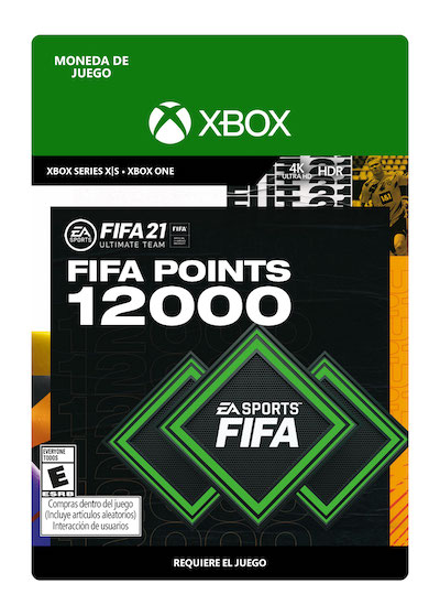 FIFA 21 ULTIMATE TEAM™ 12000 POINTS - Xbox