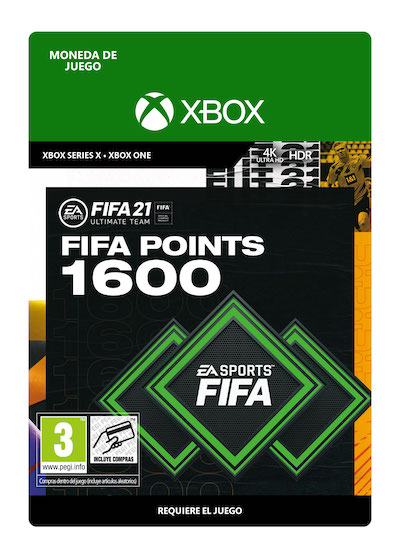 FIFA 21 ULTIMATE TEAM™ 1600 POINTS - Xbox