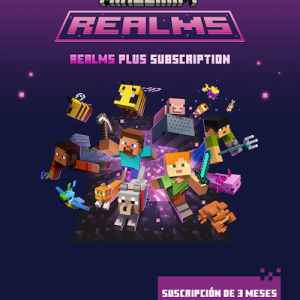 Minecraft Realms Plus 3-Month Subscription