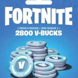 Fortnite 2800 V-Bucks Gift Card - 2800 Pavos - Solo para Miembros