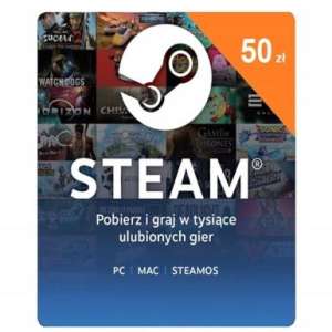 Steam Gift Card 50 PLN (PL), Multilanguage, Steam